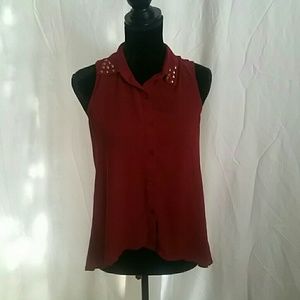 Poetry Sleeveless Blouse